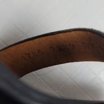 Sergio Rossi  Suede Leather Buckle Wood Platform Cone Heels Slides Sandals Sz 37 Photo 7