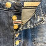 Pilcro and the Letterpress Utility High-Rise Slim Straight Button Fly Jeans Photo 3