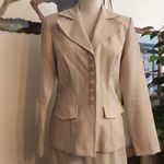 Lew Magram tan professional career skirt suit 6 Photo 1