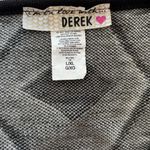 I'm in love with DEREK Vest Size L / XL Black Blue Gray Size L Photo 7