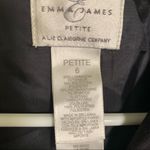 Emma James Liz Claiborne 2 Button Blazer Black Photo 7
