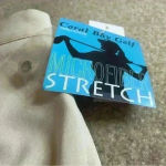 Coral Bay Golf NWT Womens Tan Shorts Wrinkle Resistant Stretch Microfiber Sz 16 Photo 6