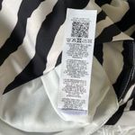 ASOS LUXE Women’s long sleeve cowl front open back CROPPED TOP zebra print 10 Photo 7