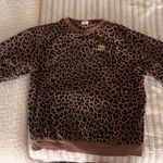 Nike Leopard Crewneck Sweater Cheetah Print  Photo 0