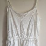 Topshop White Ivory Lace Trim Spaghetti Strap Romper Sleepwear Pajamas NEW Photo 3