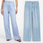 Madewell NEW  The Harlow Wide-Leg Jean Airy Denim Edition Sz 24 Small Minimalist Photo 2