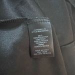 Row A Black Velvet Ruffled Chiffon Skirt Lined Mini Party Dress Size Large Photo 7