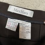 Max Mara  Dark Brown Trousers - Wool Photo 1