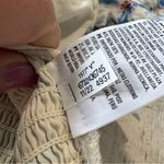 American Eagle Flutter Sleeve Corset Blouse NWT size Large Floral Cropped Photo 8