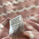 Heart & Hips Pink White Striped Crop Tie Tank Top Cotton Stretch Crew Shirt S Photo 7