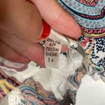 Chico's Chico’s Paisley Silk Blend Button Down Blouse Size 0/Small Photo 4