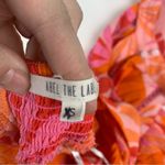 Anthropologie Abel the Label women's XS sundress orange pink floral maxi backles Photo 10