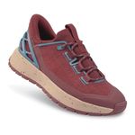 Kizik Wasatch Water Resistant Oxblood Burgundy Graphite Hiking Shoes 10 Wide Photo 0