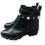 Karl Lagerfeld  Paris Women's Fashion Boot with Pearl Accents Photo 0