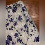 Majorelle  Tamara Sequin‎ Skirt in Purple Butterfly Asymmetrical Hem Size Medium Photo 5