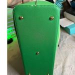 St. John Women's Lemon Print Tote Bag with Green Accents and Zip Closure Photo 13