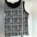 Calvin Klein Check Sleeveless Top Photo 2