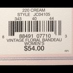 Juicy Couture 🎁  Chevron Floral Bandeau Bikini Top Photo 5