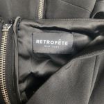 Retrofête Retrofete Black Mini Dress Long Sleeve Cut Out Size Small? Sample Photo 7