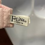 Felina  Light Pink Peach Knit Lace Bra Size 36D Photo 5