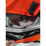 The North Face  Messenger Laptop Bag Orange Black Shoulder Bag w/ FAUSTO Embroid Photo 5