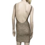 American Apparel Tricot Scoop Back Bodycon Dress S Photo 1