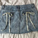 SheIn Bow Jean Skirt Photo 1