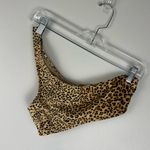 Ulla Johnson  Animal Print Reina One Shoulder and Dani Hipster Swimsuit Size S Photo 7