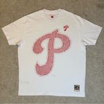 Mitchell & Ness Philadelphia Phillies Striker Premium Graphic Tee XL Photo 0