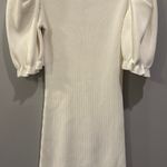 Endless Rose Back Tied Strap Puff Sleeve Mini Dress Photo 3