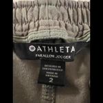 Athleta Stylish Camo Pattern Jogger Pants with Elastic Waistband size 2 Photo 8