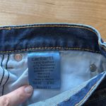 Carhartt  Mid-Rise Relaxed Slim Leg Fit Women's Dark Wash Jeans, 6 Photo 6