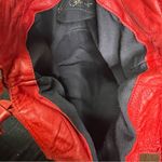 Foley + Corinna Mid City Slouchy‎ Tote Scarlet Red Leather Red Photo 8