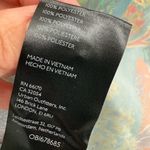 Anthropologie NWT  Collage Patchwork Floral Button Up Satin Shirt Blouse Size XXS Photo 13