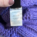 Love, Whit by Whitney Port Purple Chunky Sweater Oversized Slouchy Size L Size L Photo 7