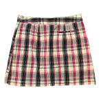 IZOD Women’s XGF Plaid Golf Skirt Skort Size 6 Photo 2