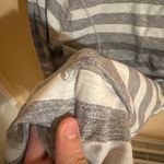 Lululemon Race Your Pace Gray Striped 1/2 Zip Pullover Photo 6