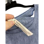 Free People  Top Womens XS Zenith High Low Tee Blue Thumbhole Ribbed FP Movement Photo 6