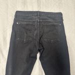 Vince Skinny Jeans Womens 27 Mid Rise Crop Black Dark Wash Stretchy Photo 5