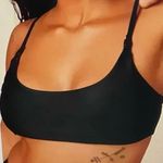 ANDIE NWT Black The Riveria Swimsuit Top Size Small Photo 0