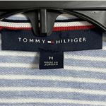 Tommy Hilfiger Women’s  Blue & White Striped Jacket w/ Signature Buttons‎ Medium Photo 3