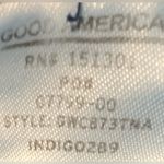 Good American Distressed Cropped Skinny Jeans Size 20 with Holes Med Blue Crop Photo 11