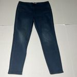 Soft Surroundings  Supremely Soft Pull-On Skinny Jeans 2EQ77 Dark Wash Size Large Photo 1