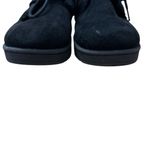 SO Kohls  Sophia Black Fur lined Suede Boots Photo 3