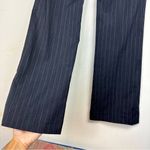 Theory  Womens Virgin Wool Blend Pinstripe Dress Pants Trousers Sz 4 Photo 12