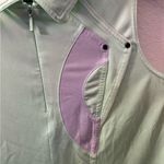 Jamie Sadock Women's Sleeveless Half Zip Pullover Golf Polo Shirt S Green Photo 6