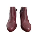 See By Chloe  Leather Ankle Heel Boots size 6 Red Photo 2
