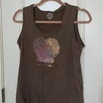 Life is Good Brown Shell Tank Photo 0