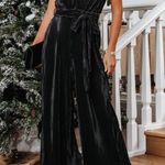 VICI  | Midnight Love Plisse Jumpsuit Photo 0