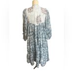 Daughters of‎ India Jaya Dress ~ Juniper size large Blue Photo 3